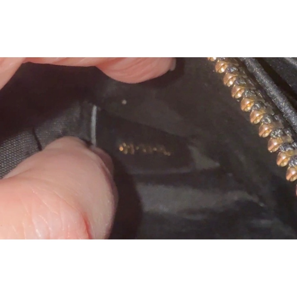 Dior Diorama Wallet on‎ Chain Black Studded Leather Gold Hardware With COA - Picture 15 of 15